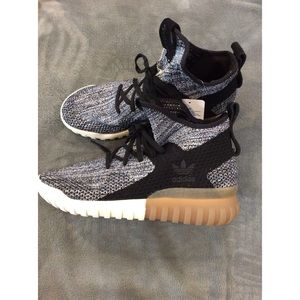 ADIDAS TUBULAR HIGH TOP SNEAKERS